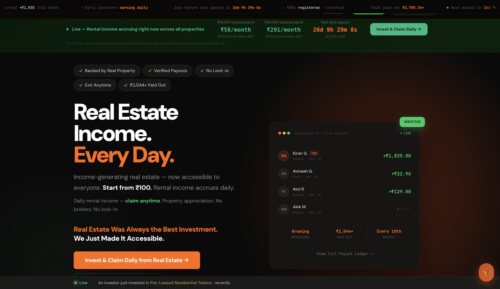 EstateCoin screenshot 5