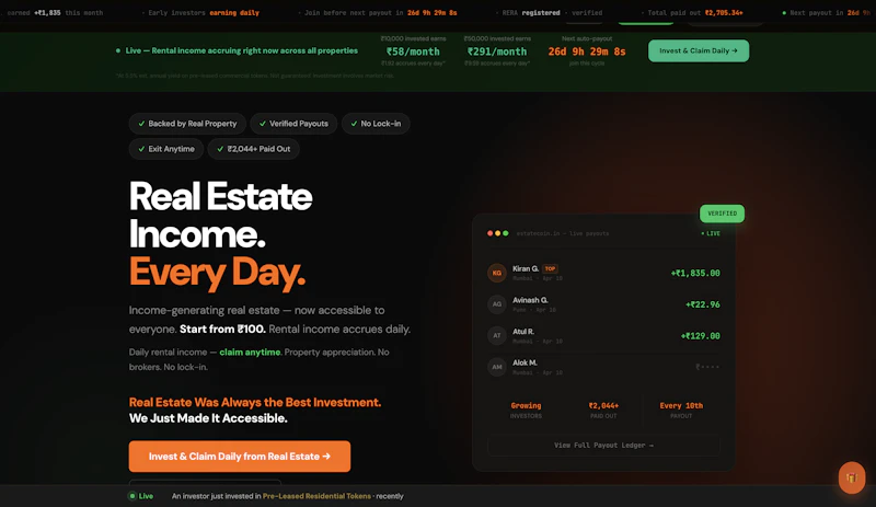 EstateCoin screenshot 5
