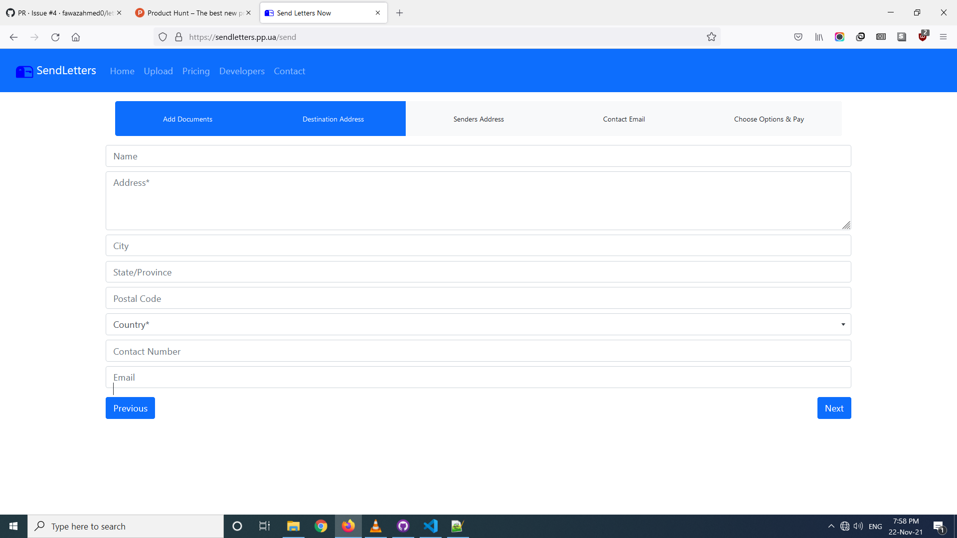 SendLetter gallery image