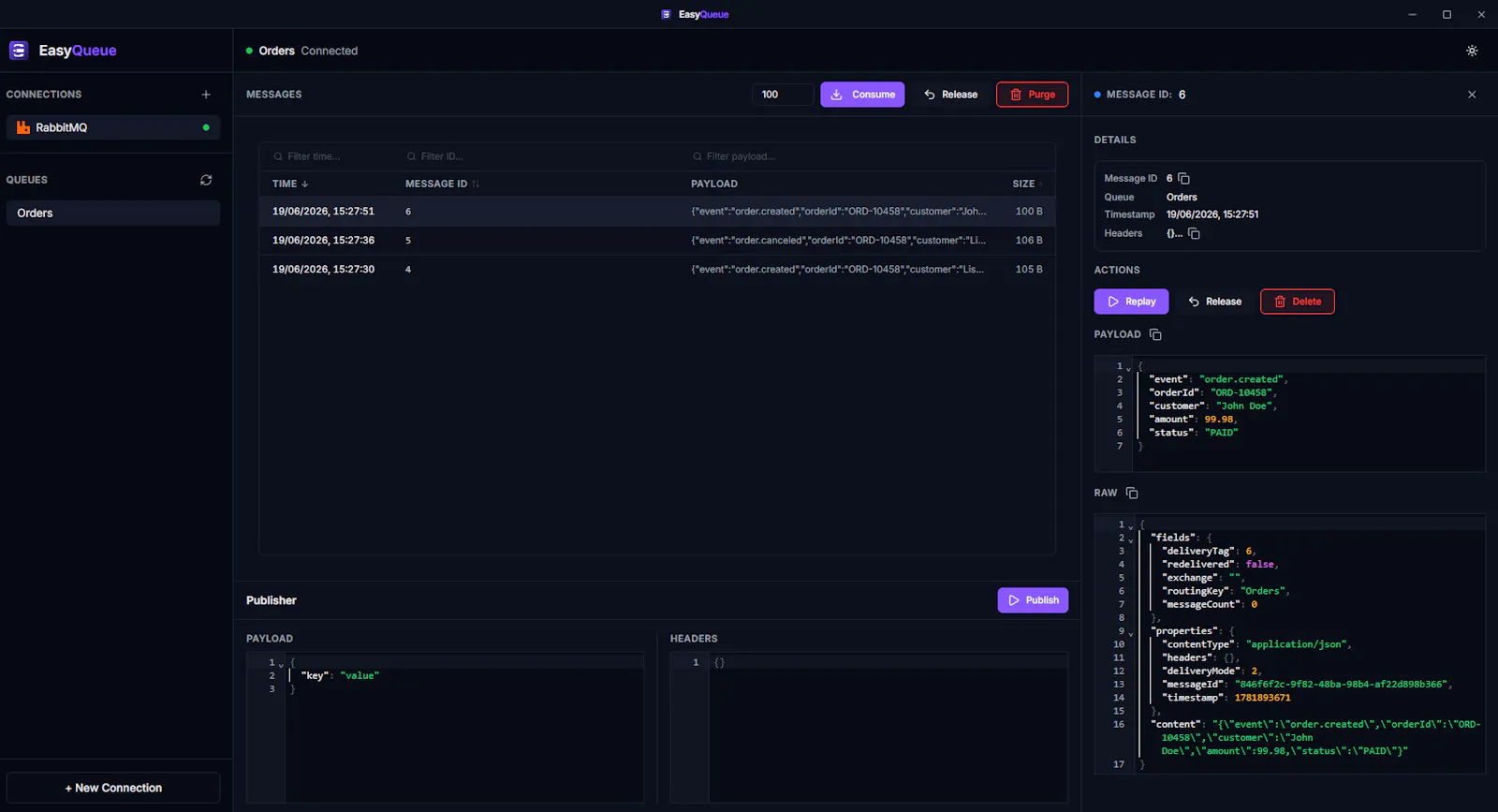 EasyQueue screenshot 3