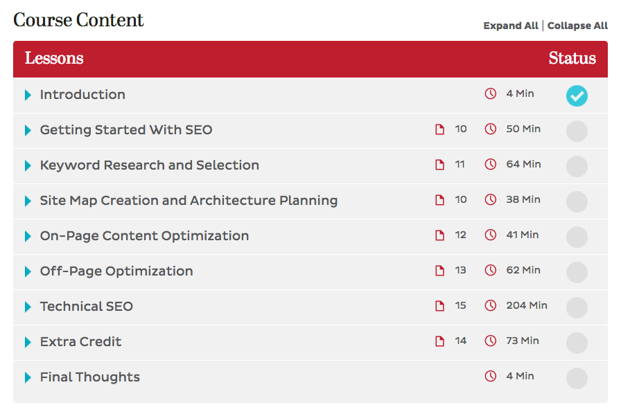 To the Top SEO Course