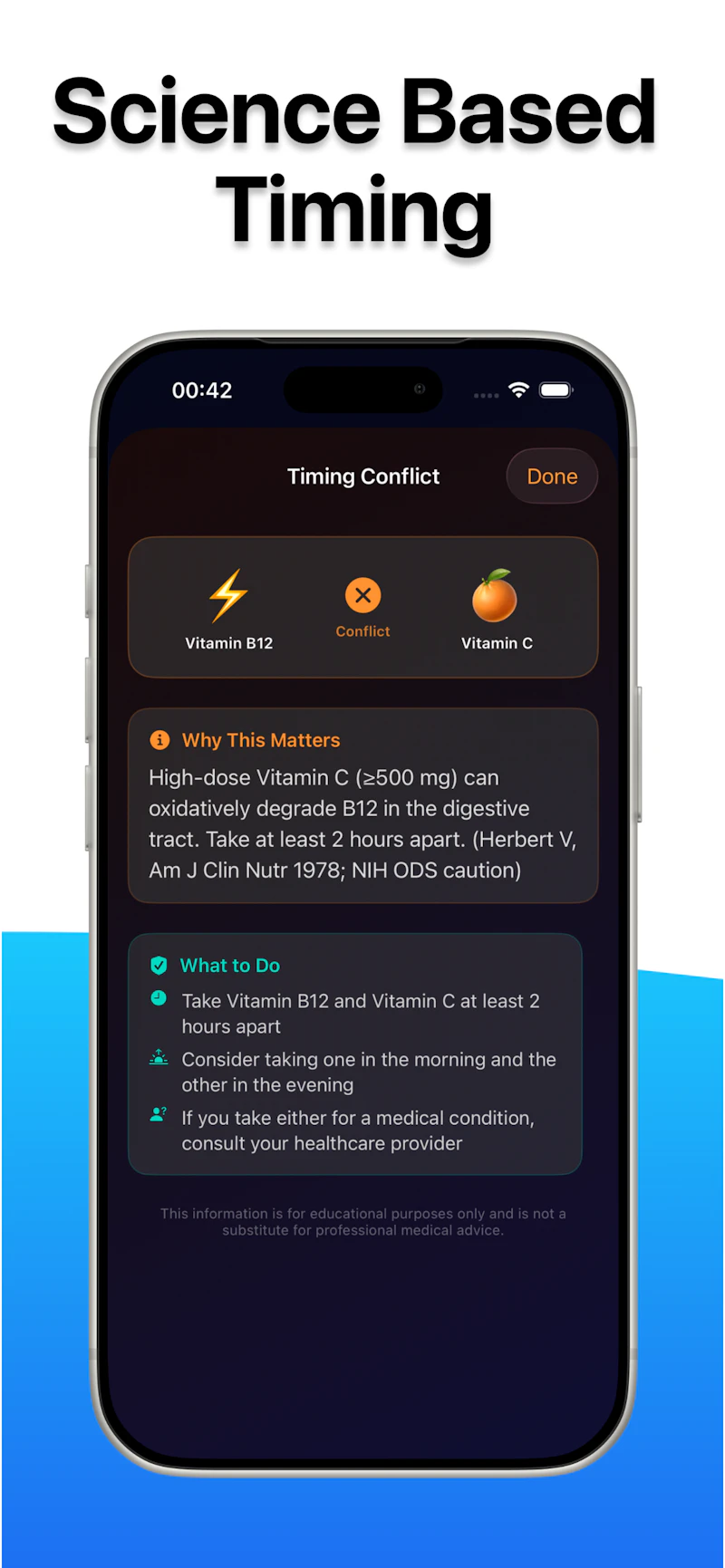SuppTime: Vitamin Tracker screenshot 2