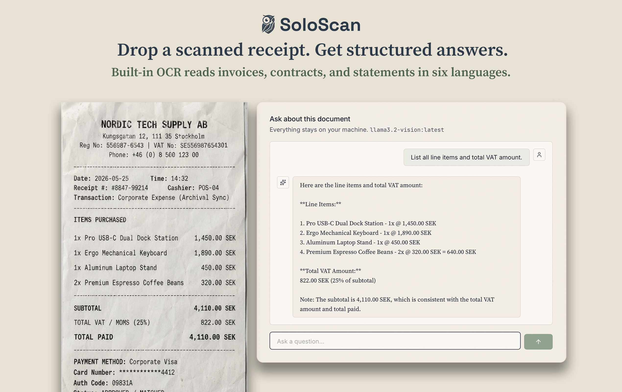 SoloScan gallery image