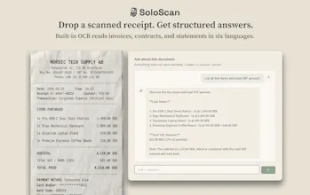 SoloScan gallery image