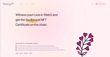 Marry3, marry in web3 gallery image