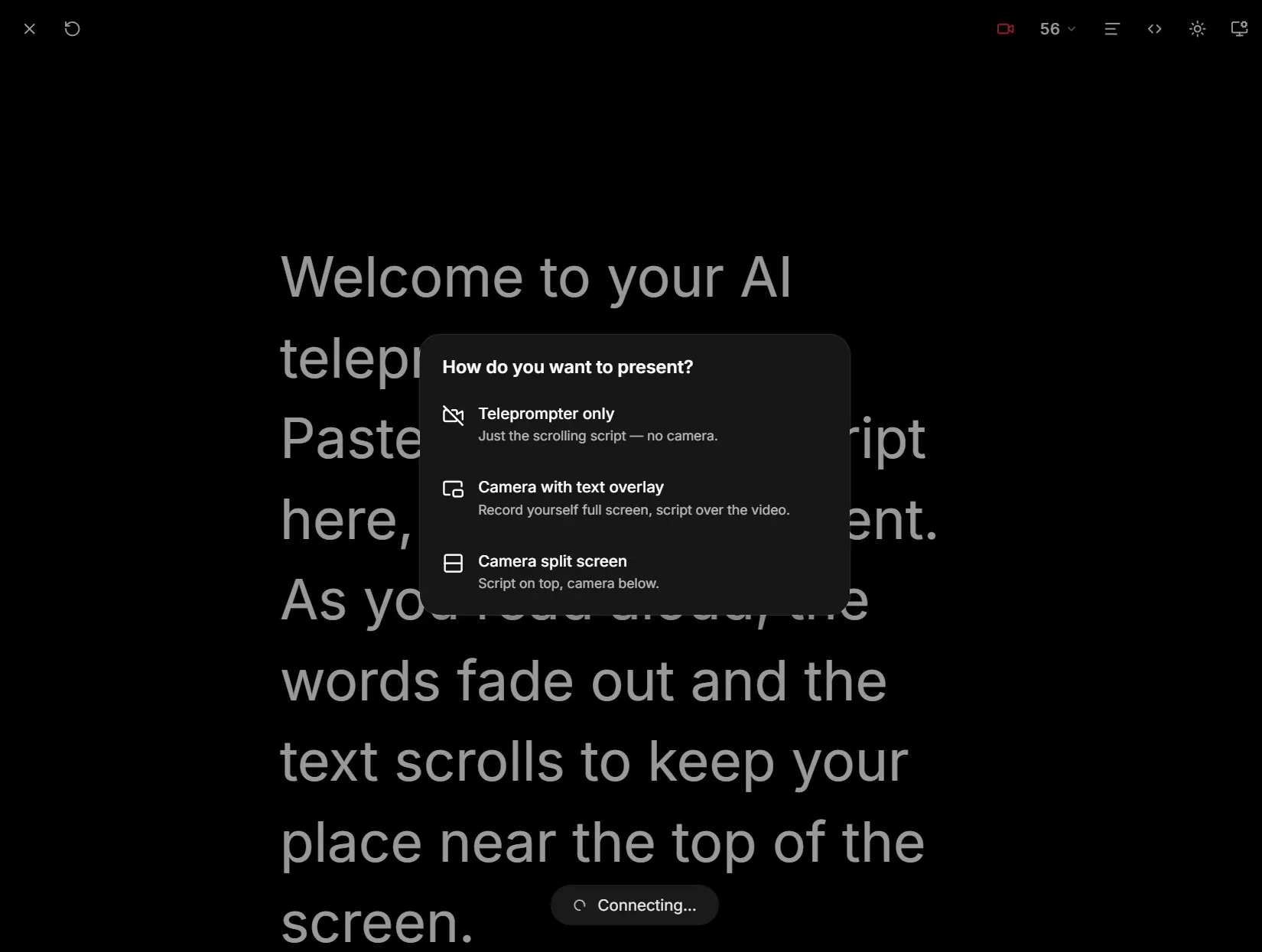 Sayscroll — AI Teleprompter gallery image