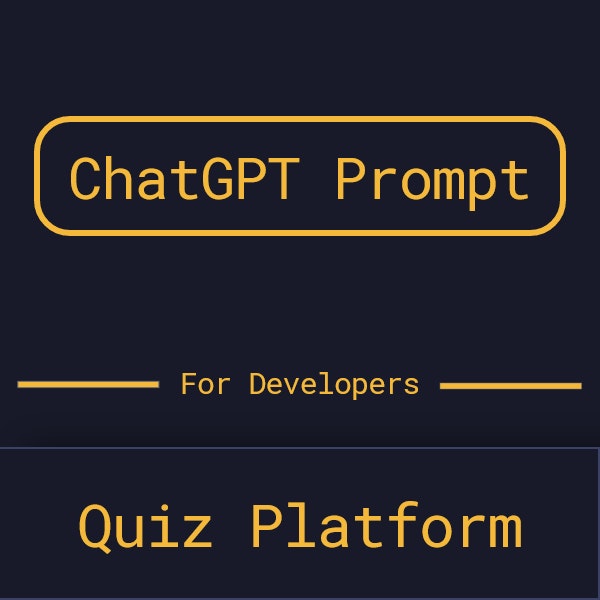 พรอมต์ chatgpt: แพลตฟอร์มคำถามสำหรับ devs