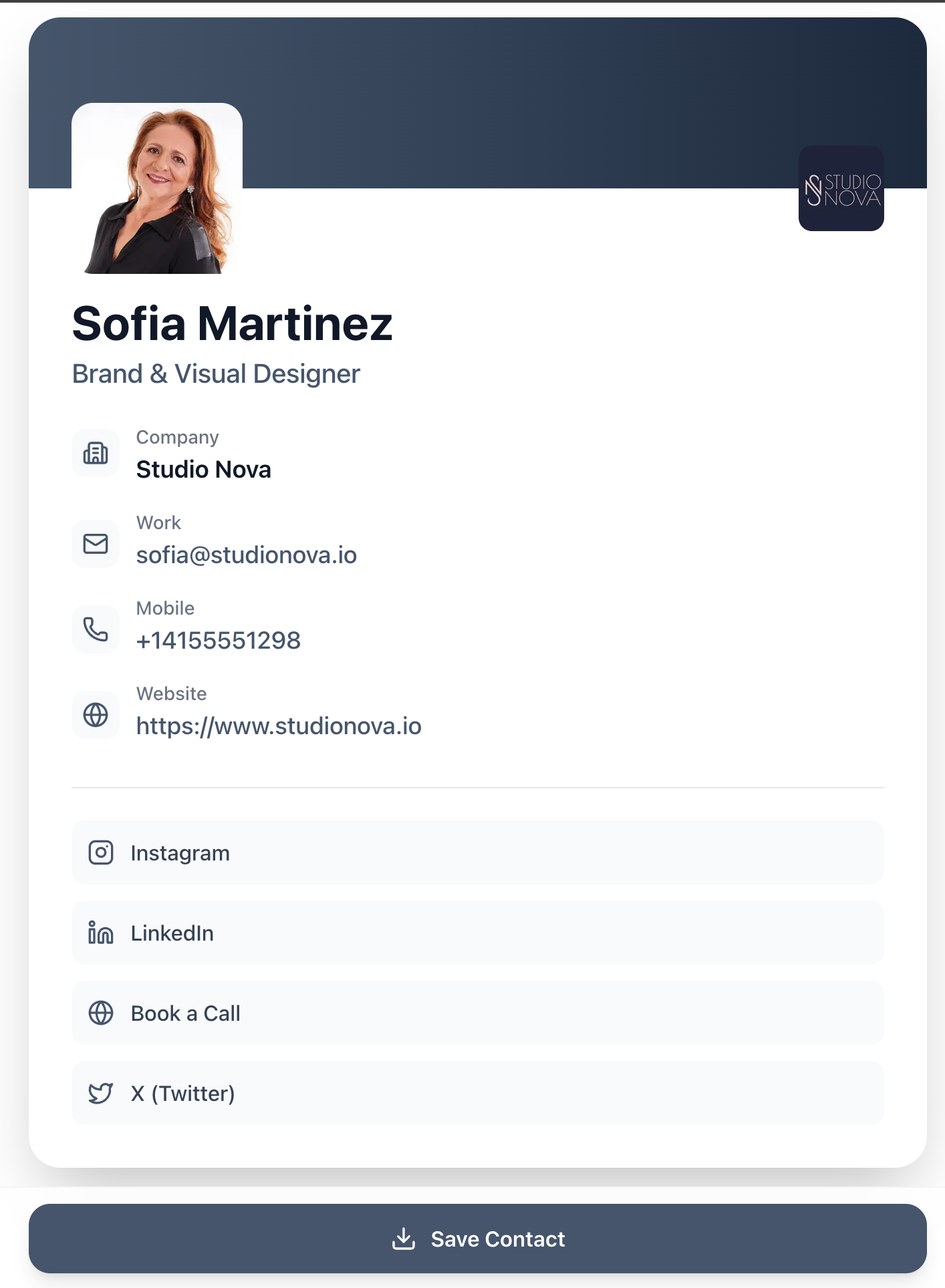 Business-card.ai – Digital Business Card gallery image
