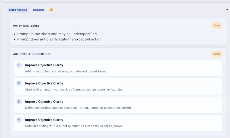 PromptOptimizer screenshot 4