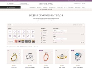 Jewellery Website Template gallery image