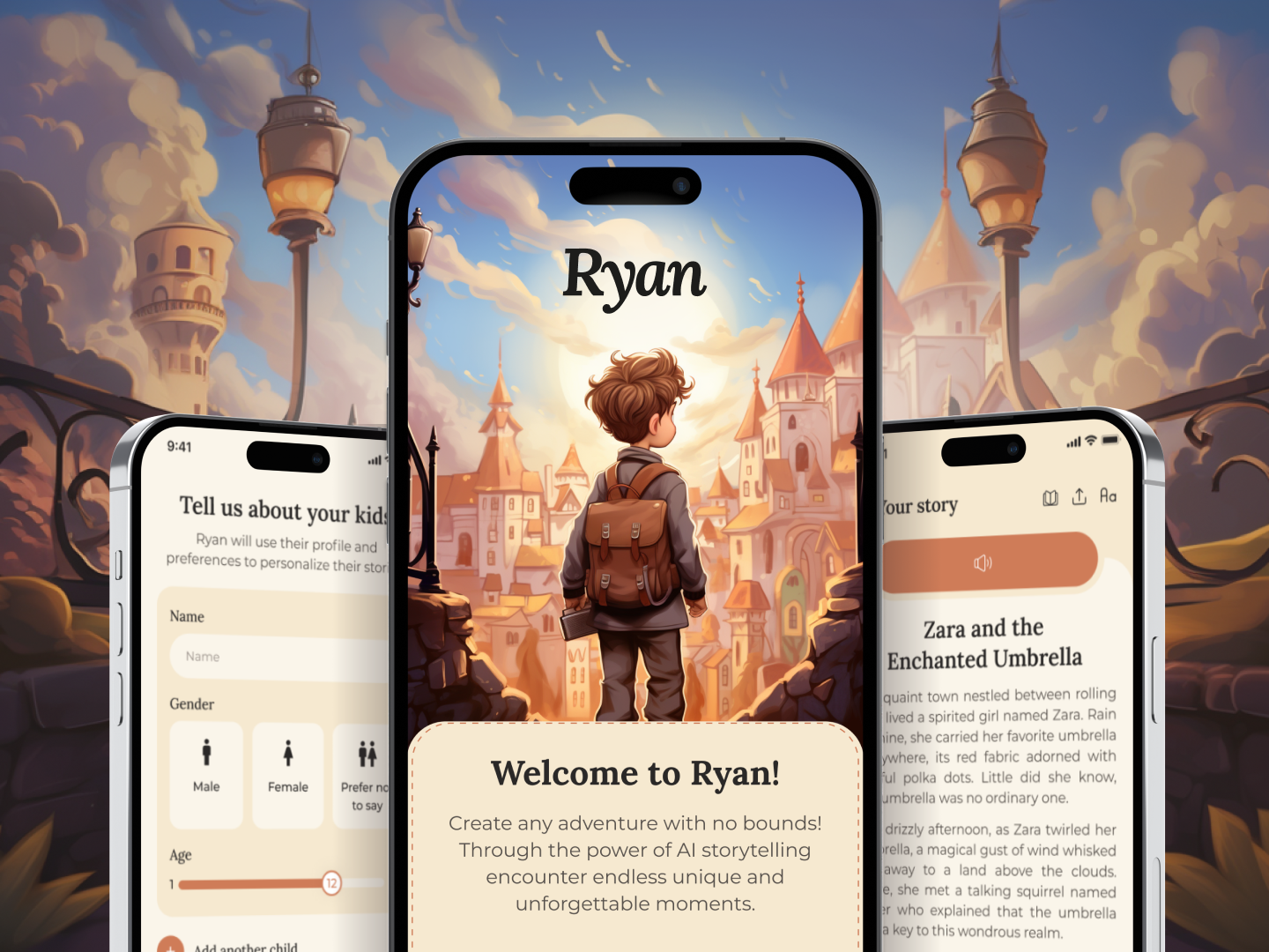 startuptile Ryan AI-Create unique and captivating fairy tales for children