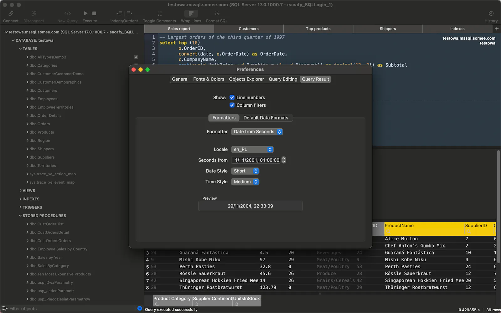 Native SQL Server Manager screenshot 5