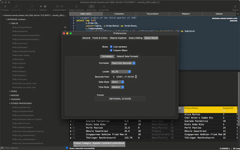 Native SQL Server Manager screenshot 5