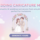 My Wedding Cartoon Invite