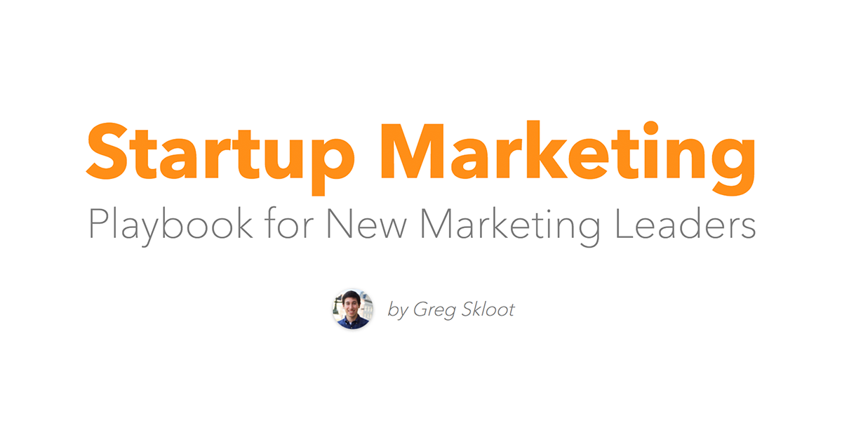 Startup Marketing Playbook Image