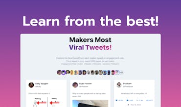 Makers Most Viral Tweets gallery image