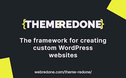 Theme Redone - WordPress starter theme media 2