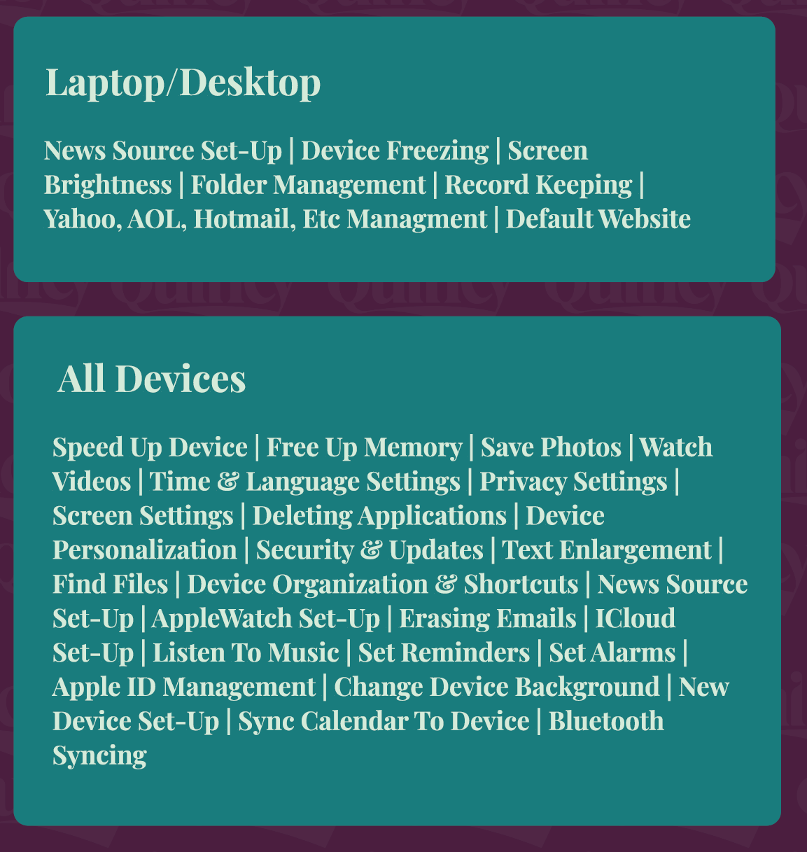 GoGoQuincy.com gallery image