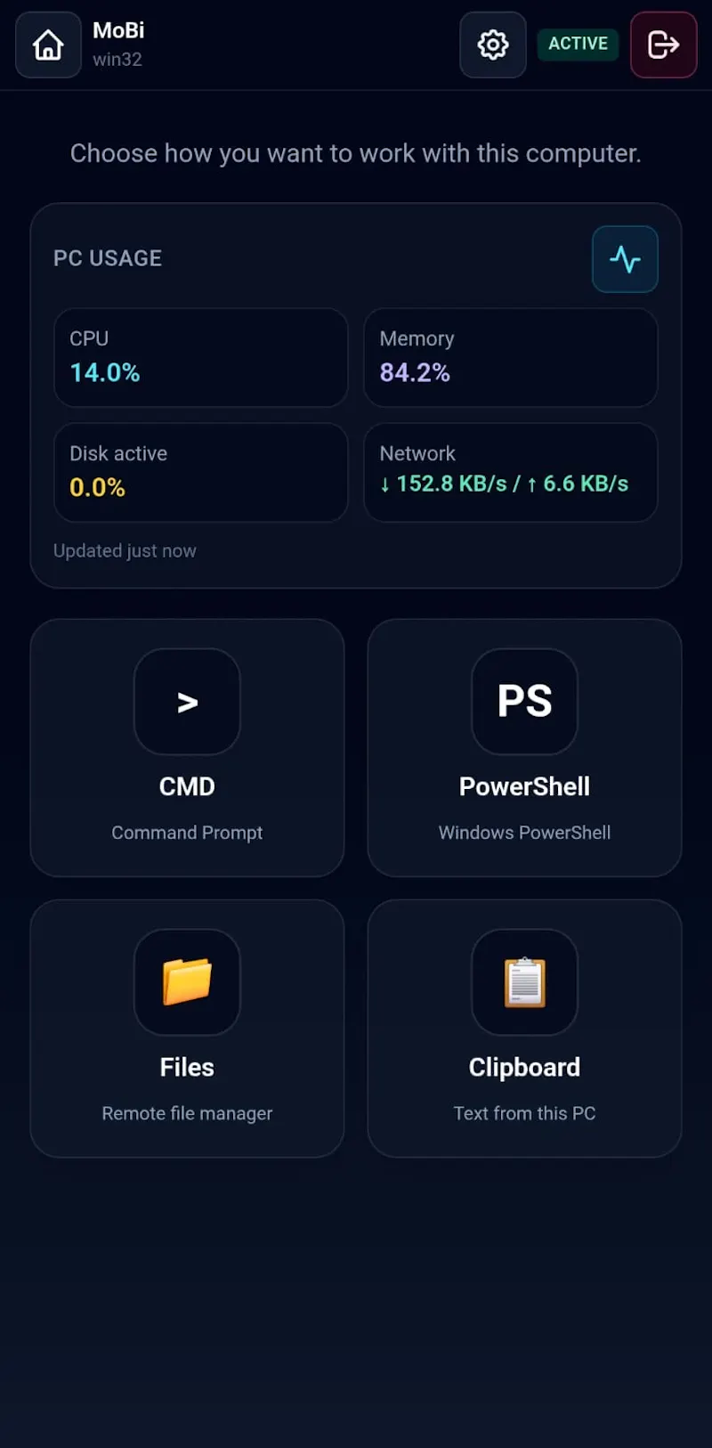 Remote Terminal screenshot 2