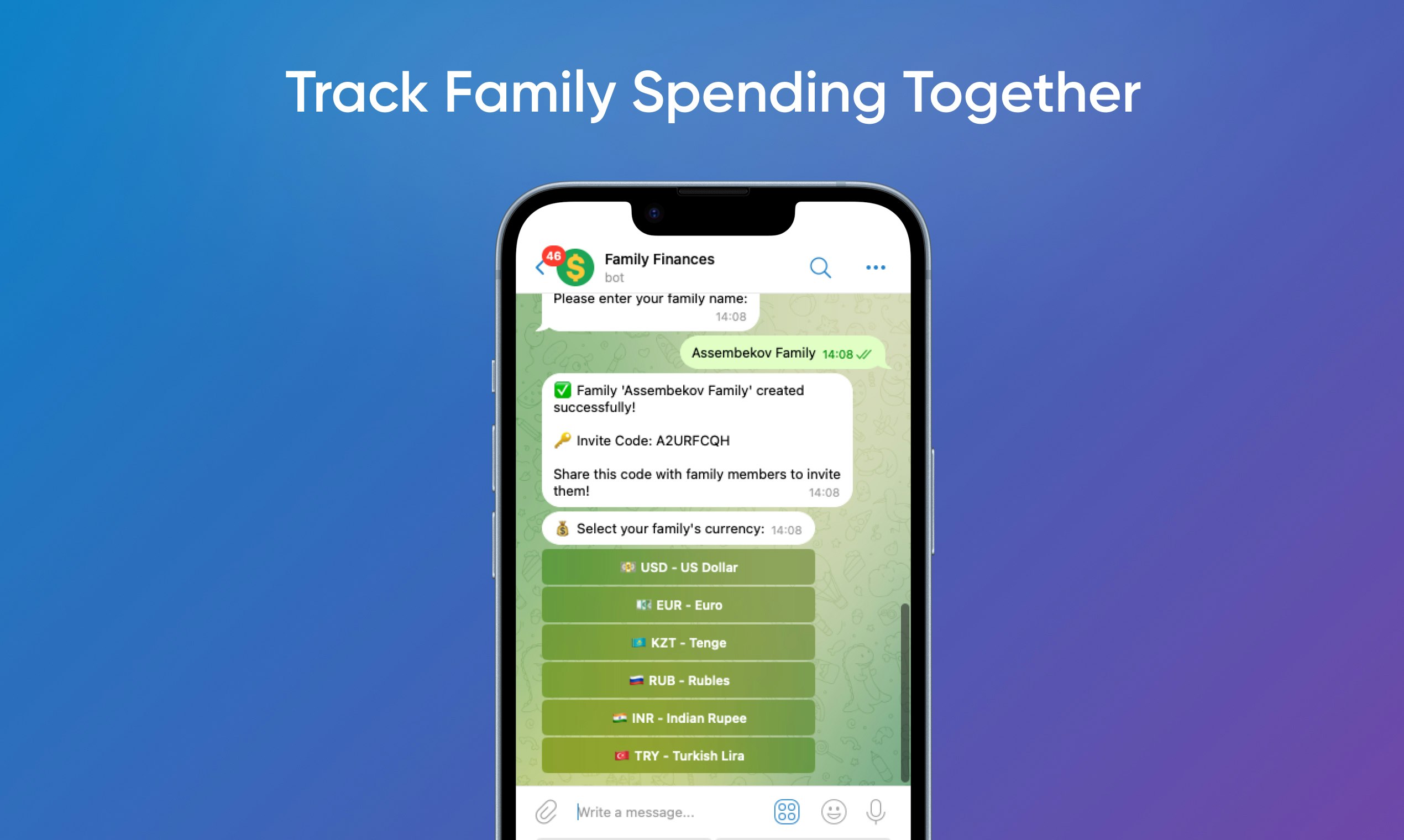 Family Finance Tracking Bot gallery image