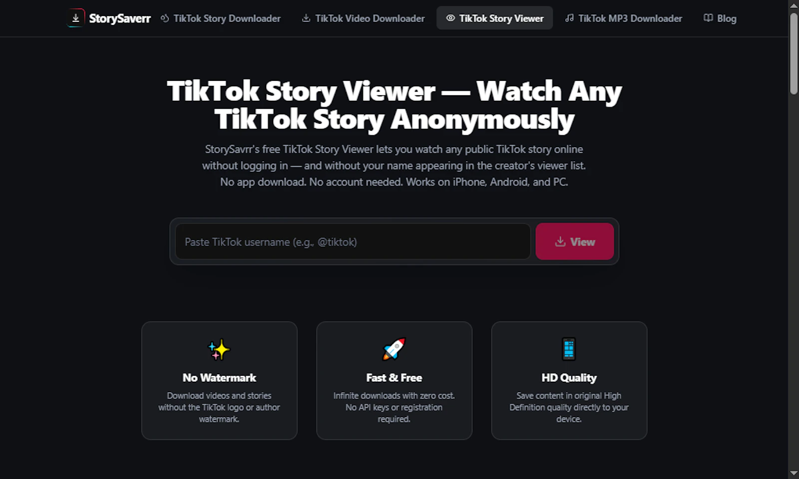 StorySaverr screenshot 1