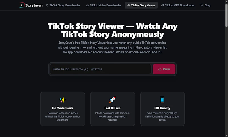 StorySaverr screenshot 1