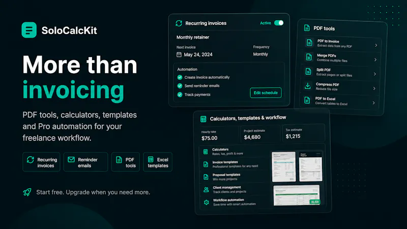 SoloCalcKit screenshot 3