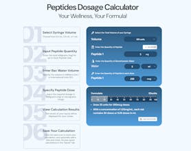 Peptides Calculator gallery image