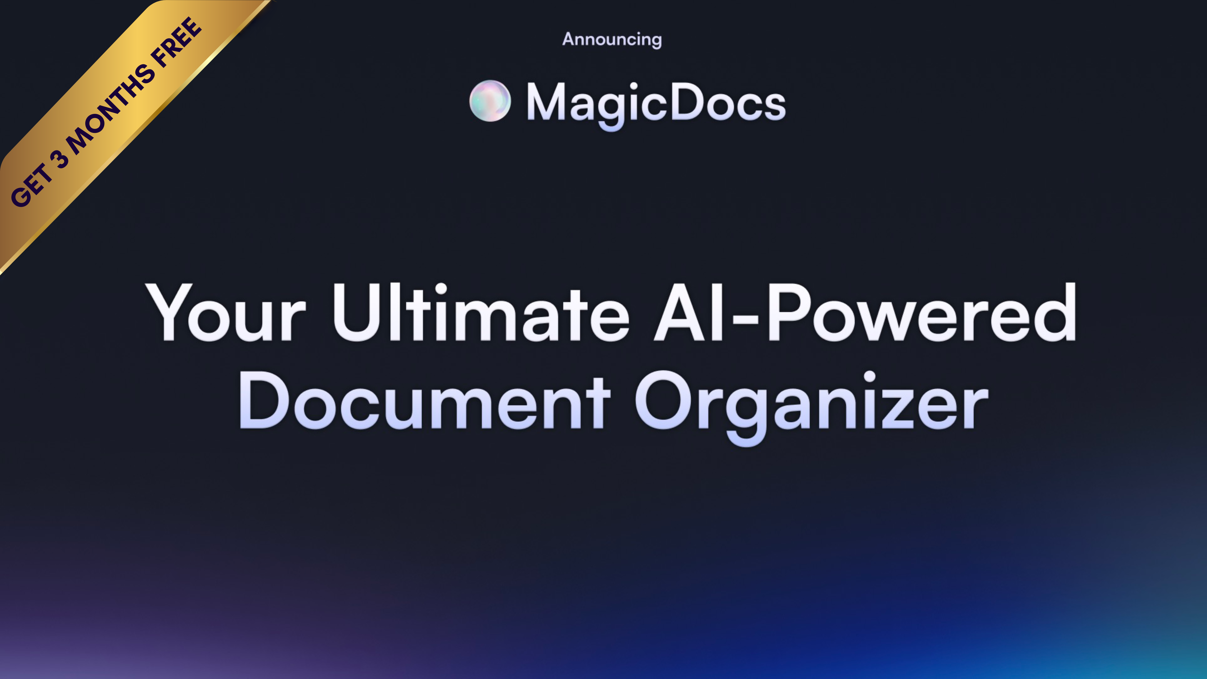 startuptile MagicDocs-Let AI bring order to your document chaos