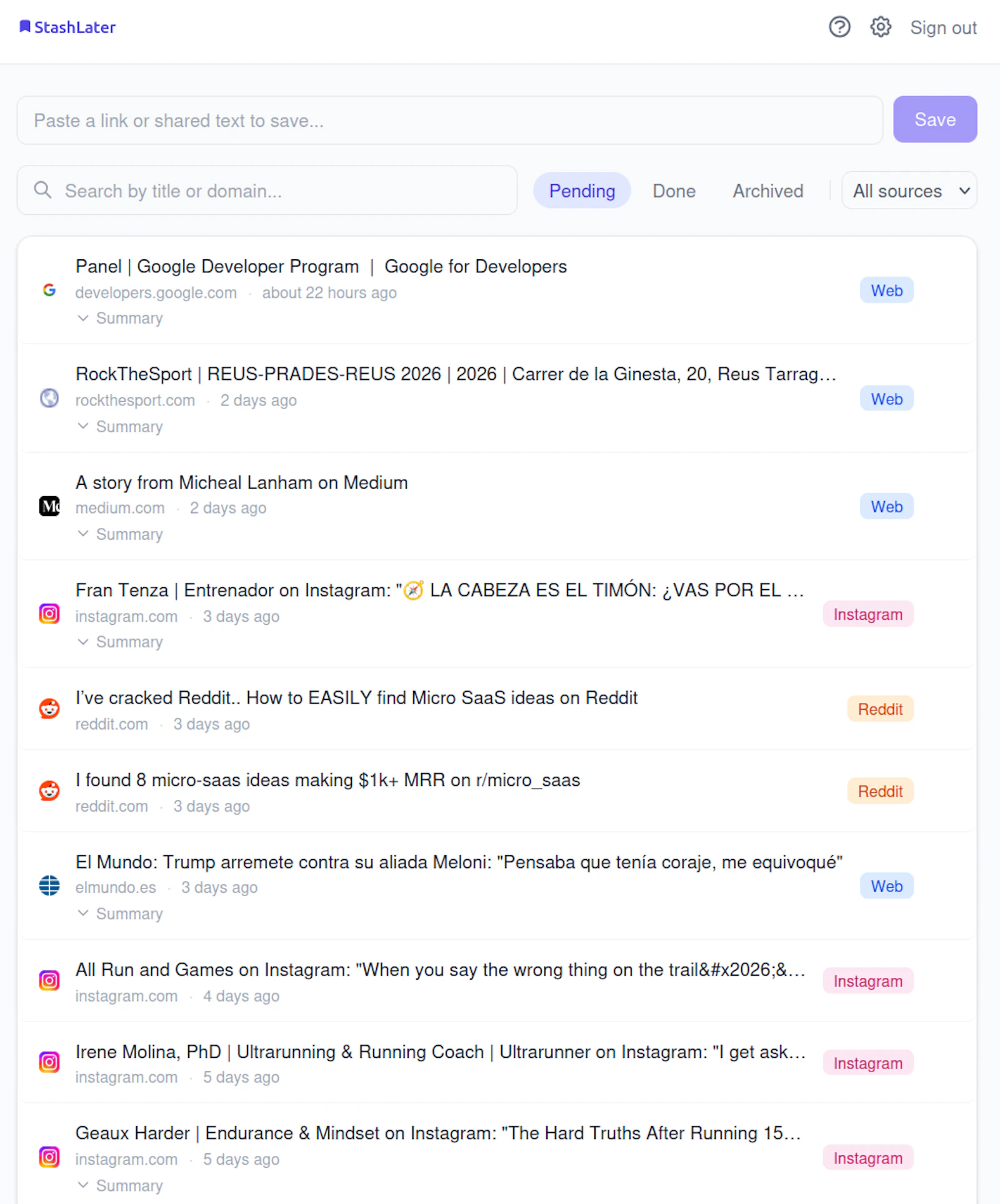 StashLater screenshot 5