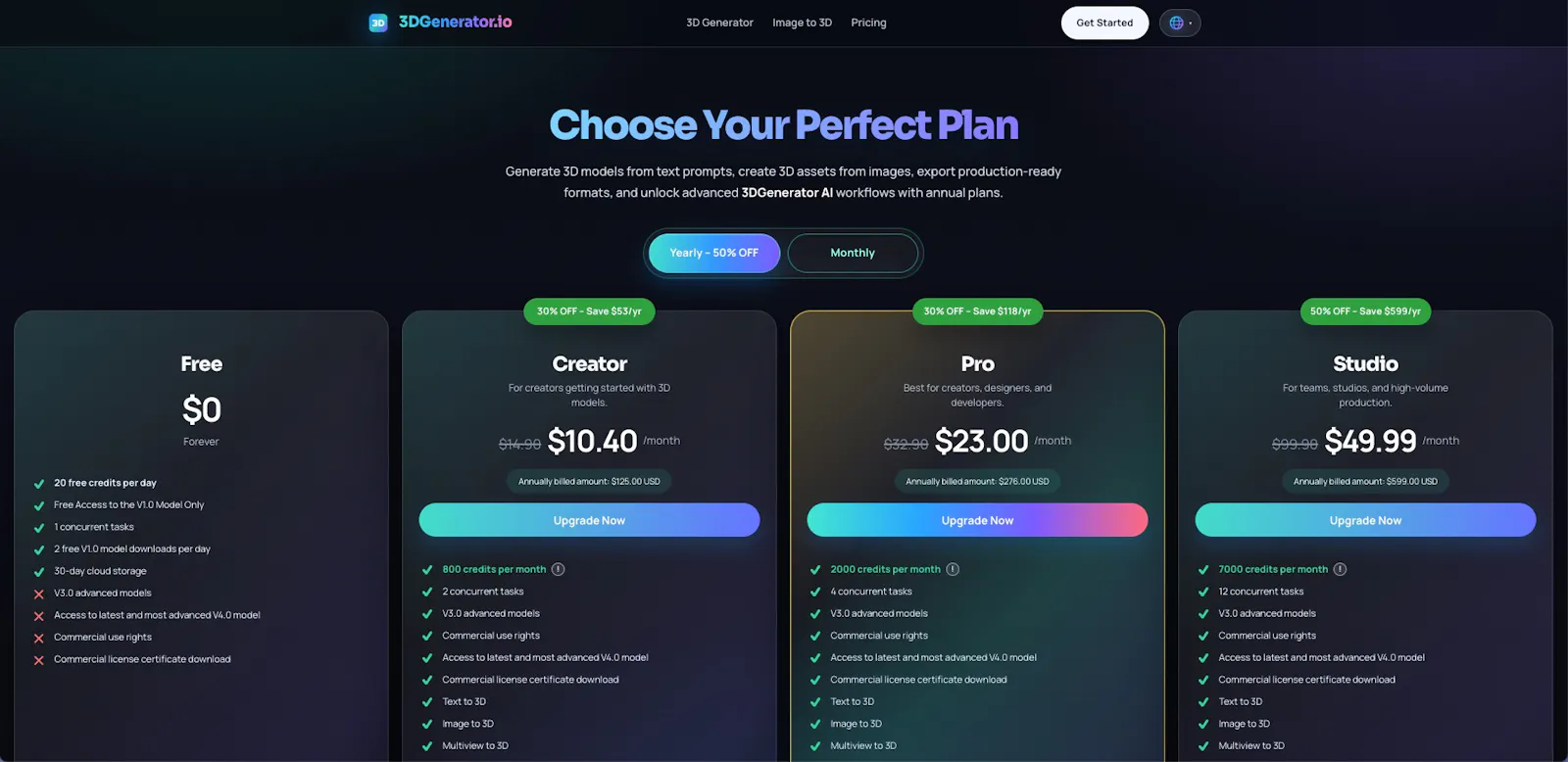 3D Generator — Prompt to 3D in Seconds screenshot 4