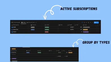 Subscription Tracker gallery image