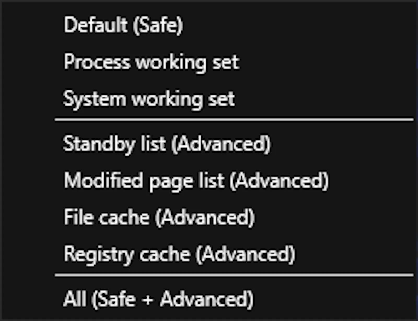 Memory Utility screenshot 2