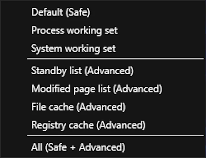 Memory Utility screenshot 2