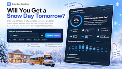 Snow Day Calculator gallery image