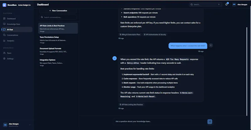 KnowBase AI screenshot 10