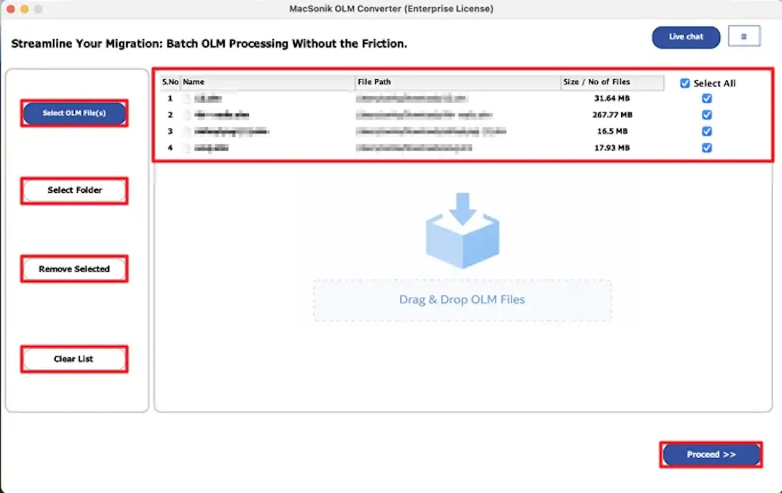 MacSonik OLM Viewer Pro screenshot 2