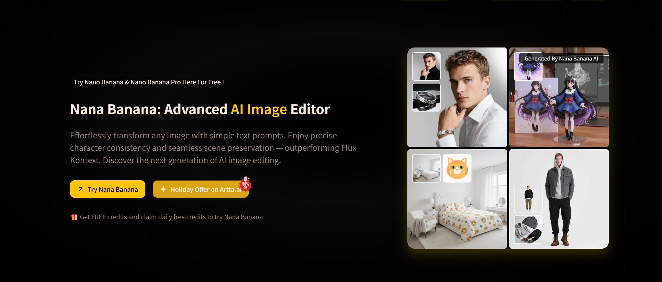 Nanobana - Main product screenshot demonstrating key features and user interface