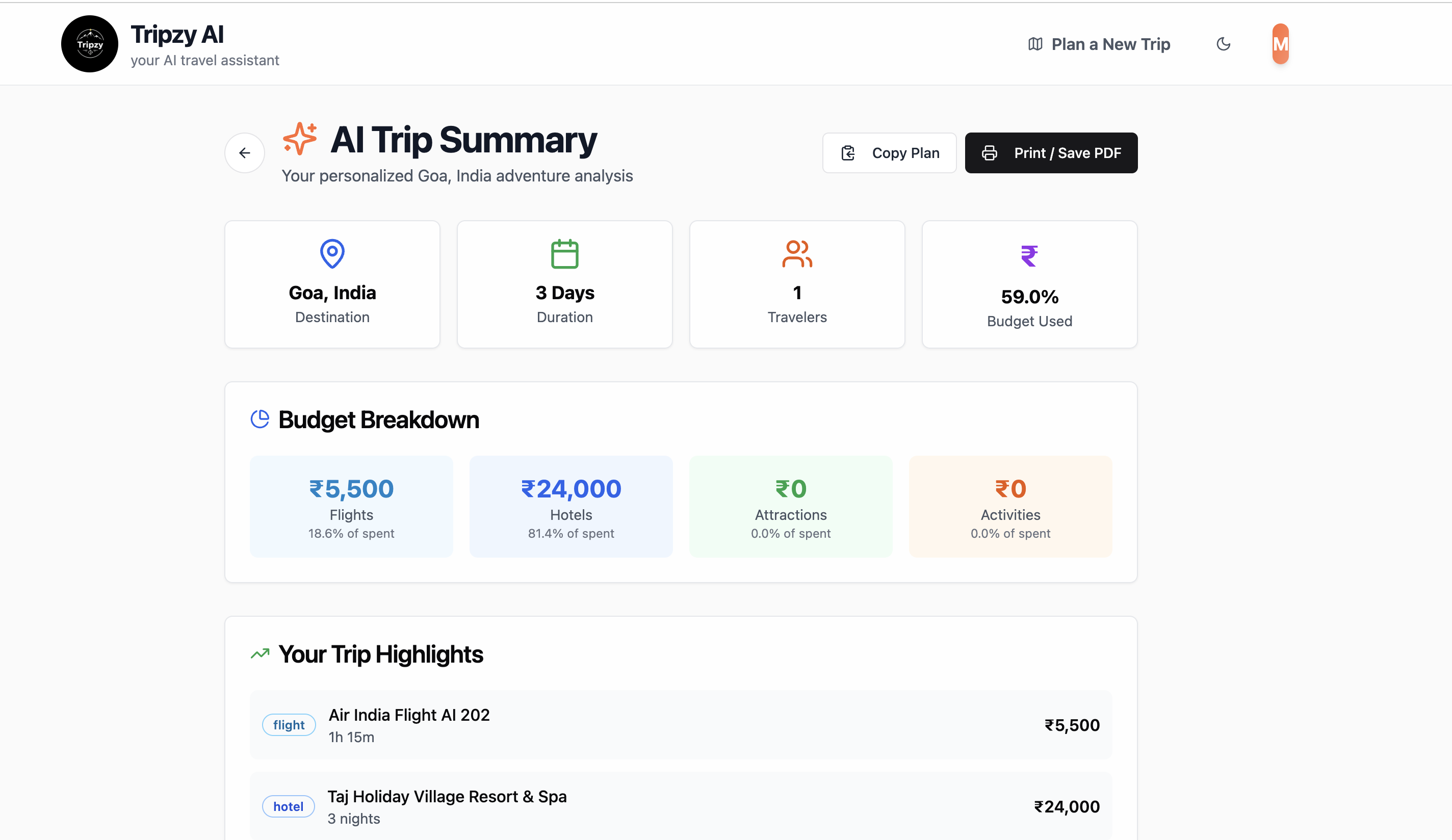 Média Tripzy - Planificateur de voyage alimenté par AI 3