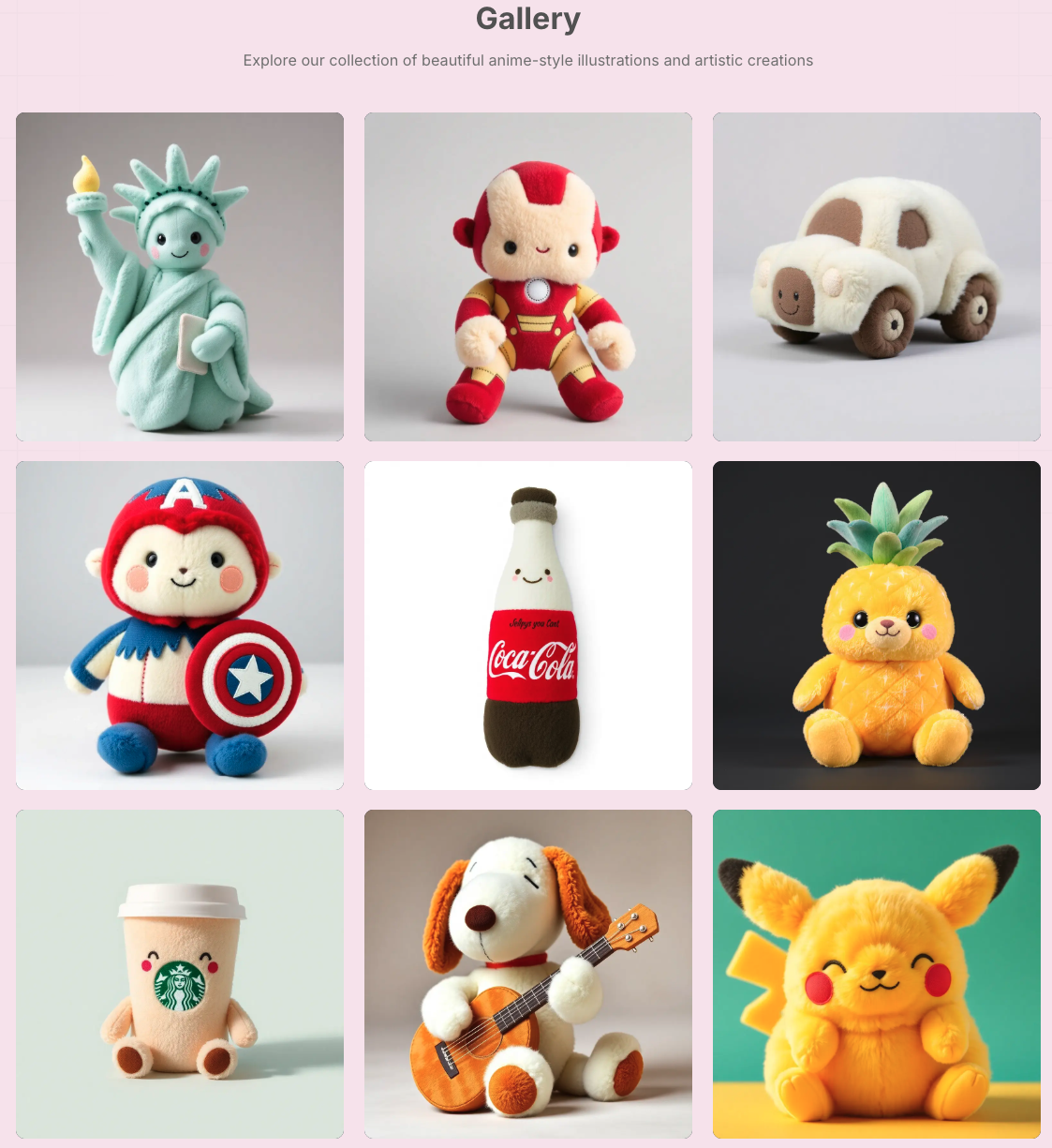 AI Jellycat 생성기 - AI와 함께 사진을 사랑스러운 Jellycat 봉제 장난감으로 바꾸십시오. 미디어 2