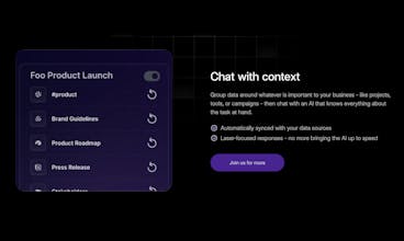 Échange de données en direct et interactif facilité par l&rsquo;interface de chat Hyper AI.