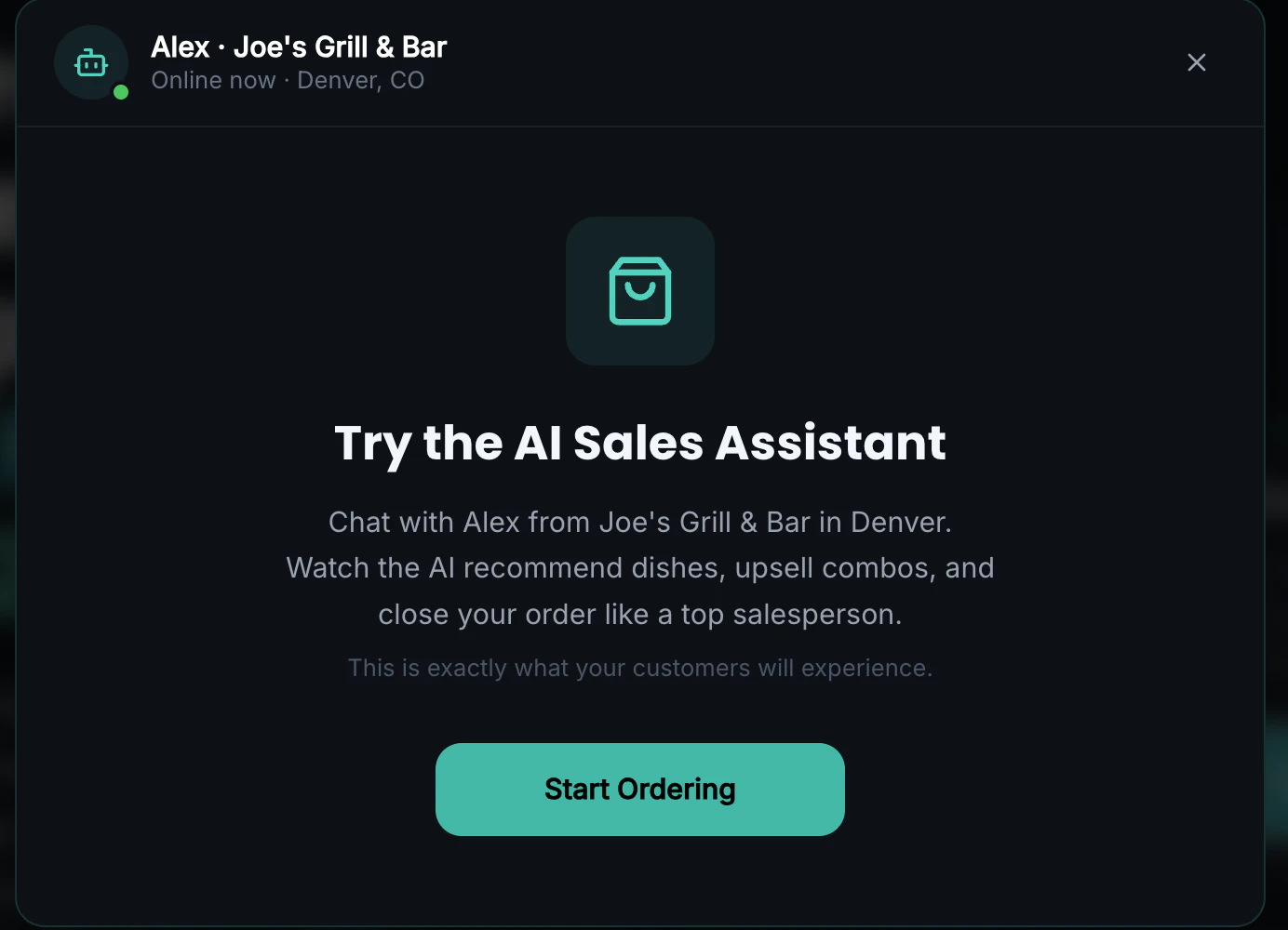 Resturent Intelligent Assistant  logo