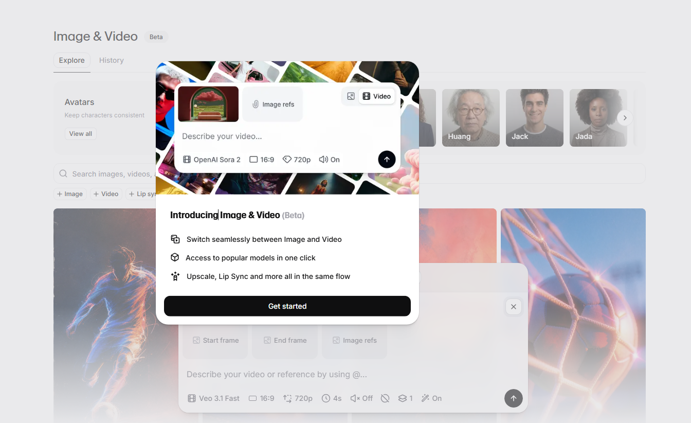 Avatars in ElevenCreative  gallery image