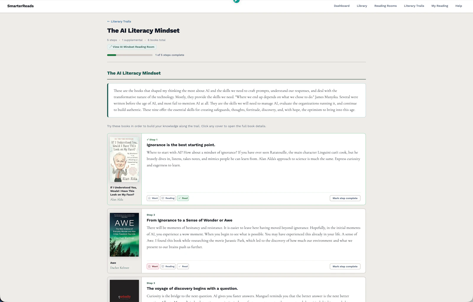 SmarterReads Corporate Reading Programs screenshot 4