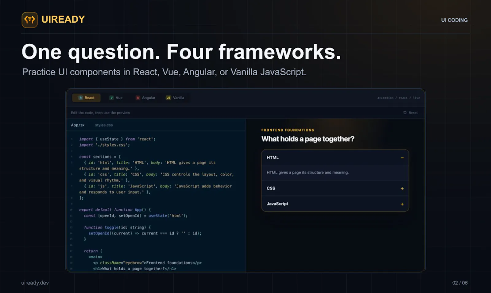 uiready.dev screenshot 7