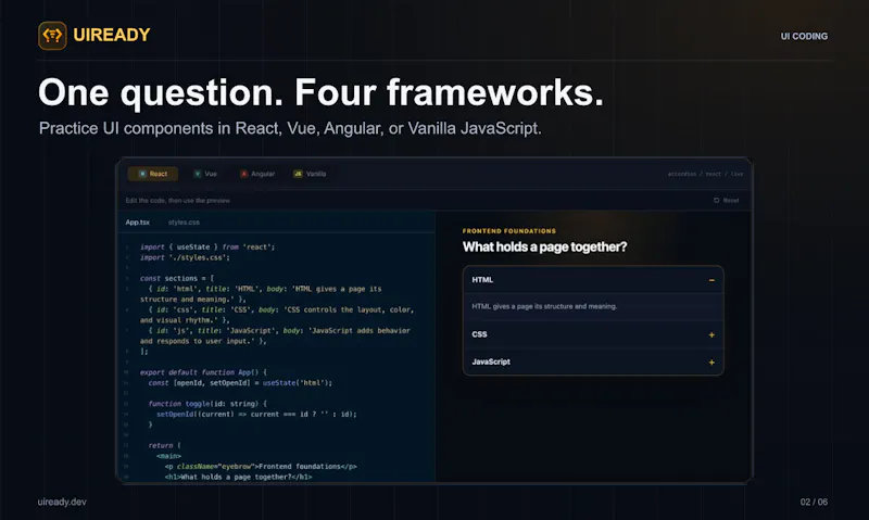 uiready.dev screenshot 7