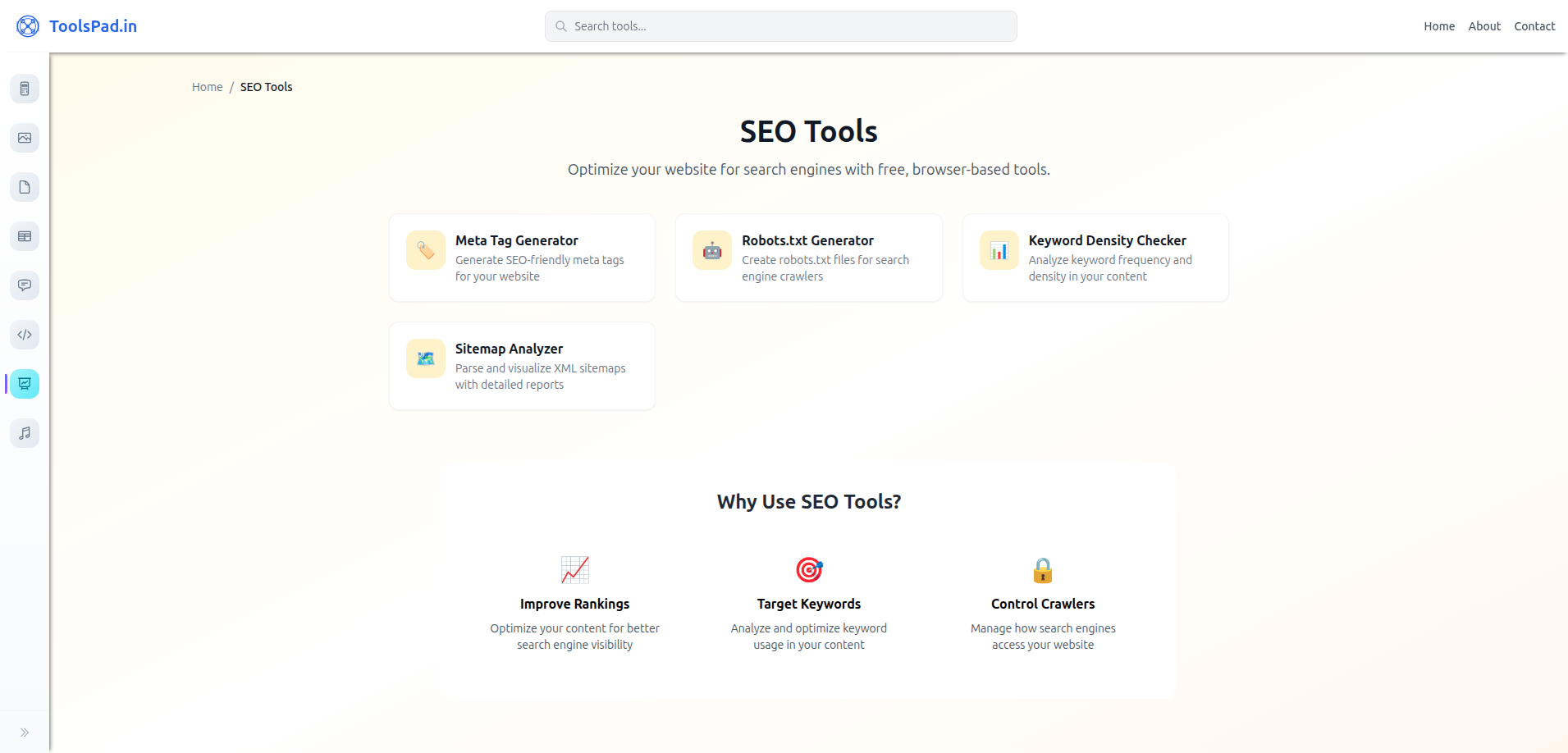 ToolsPad.in - Screenshot 5 showing product features and functionality
