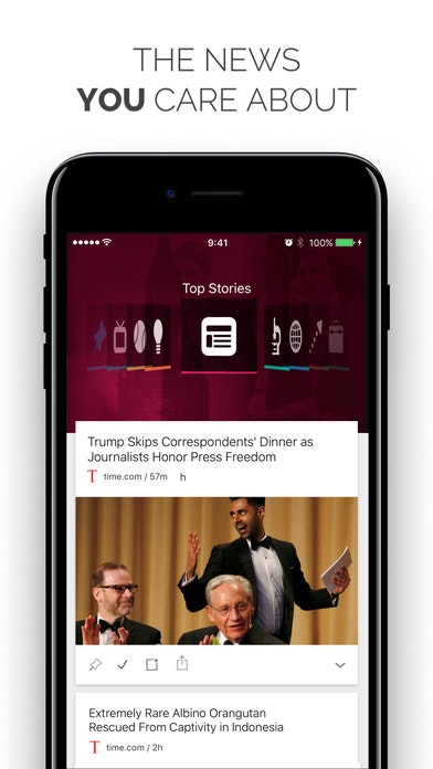 NewsTab on iOS gallery image