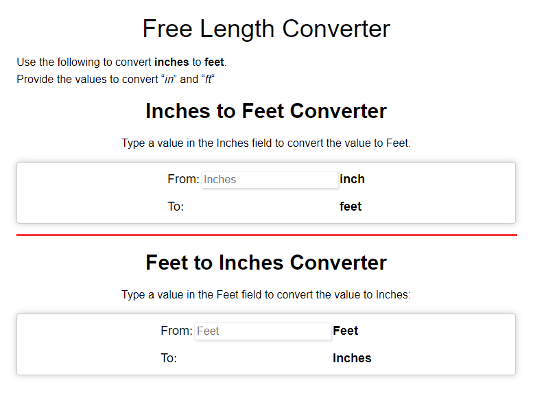 Inch to Feet Converter Product Information, Latest Updates, and Reviews 2024 Product Hunt