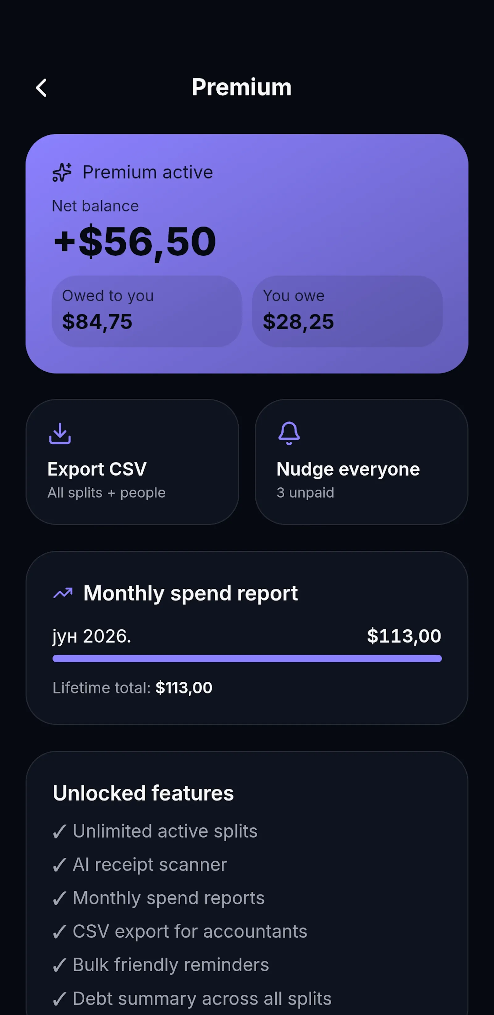 SplitEasy — Split bills in seconds screenshot 2